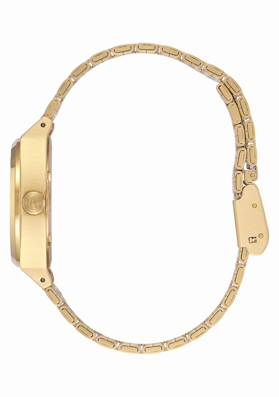 Medium Time Teller - Light Gold / Turquoise