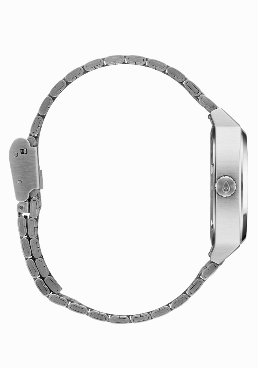 Medium Time Teller - Silver / Pink