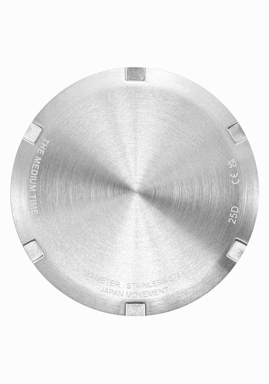Medium Time Teller - Silver / Pink