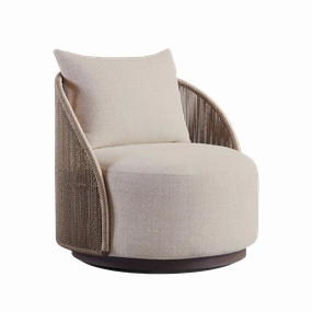 Milan Swivel Lounge Chair