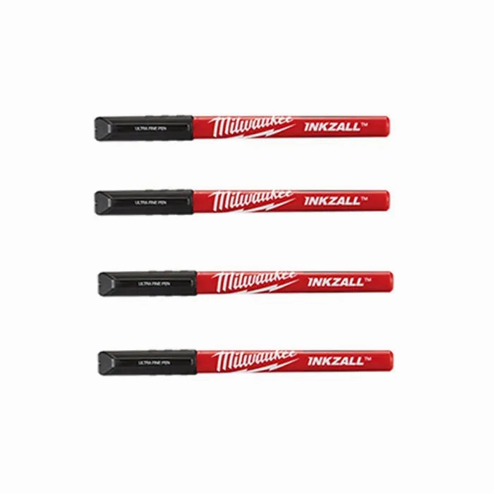 Milwaukee 48-22-3164 - 4 pk INKZALL™ Black Ultra Fine Point Pens
