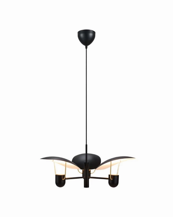 Modern Black Indirect 3 Head Pendant Light