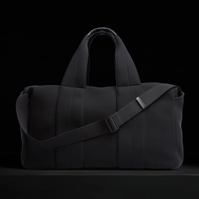 Montecito Scuba Weekend Bag - Black