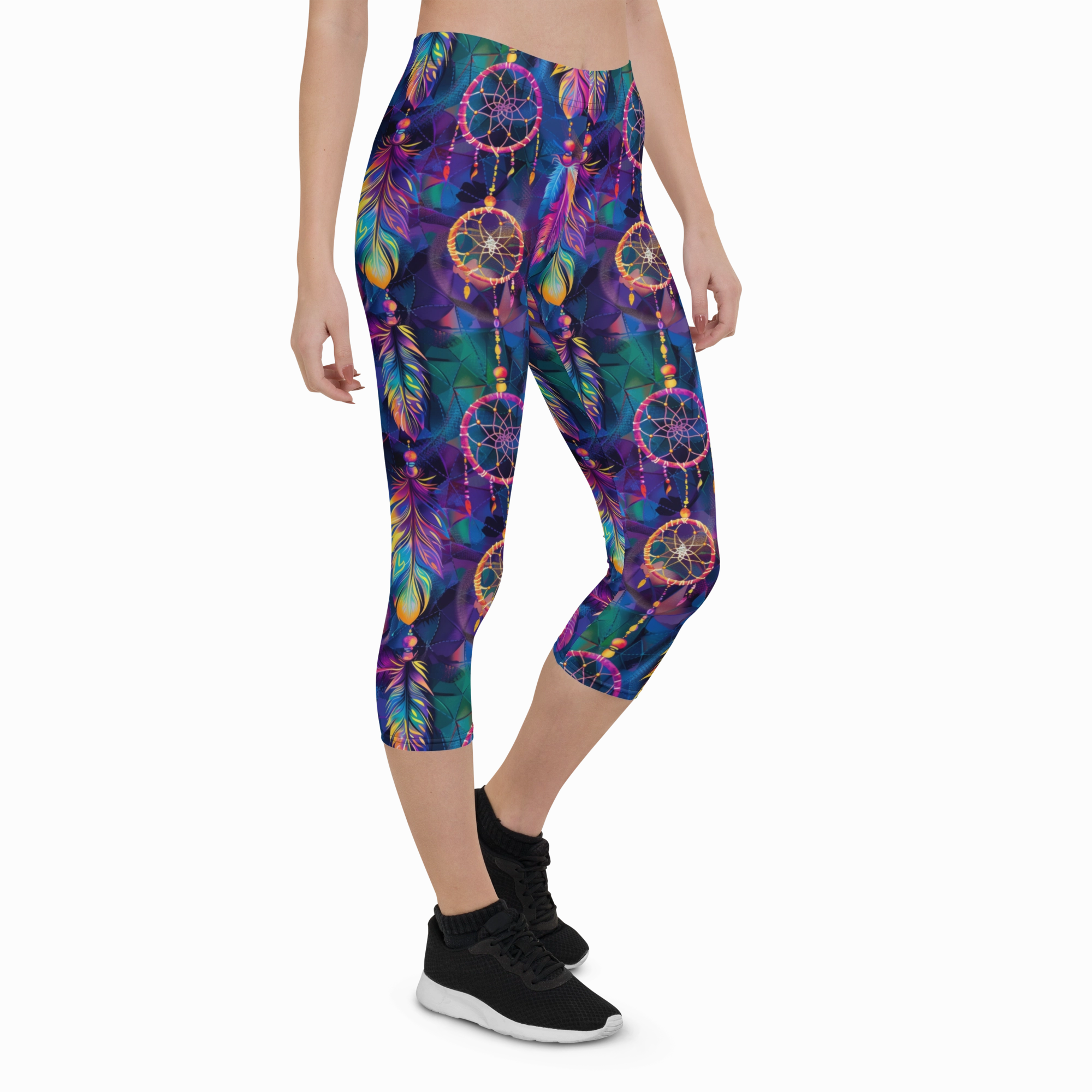 Neon Dreamcatcher Capris