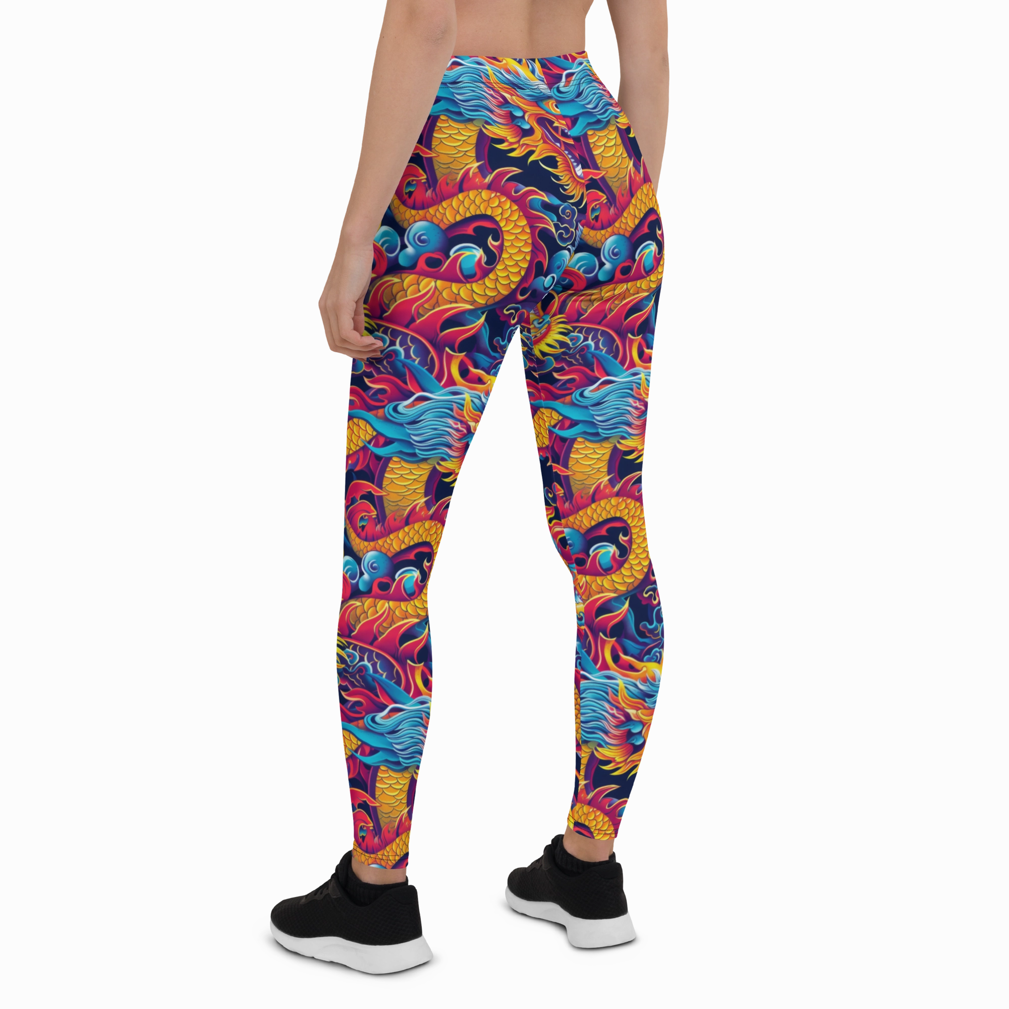 Oriental Dragon Leggings