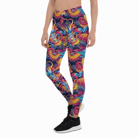 Oriental Dragon Leggings