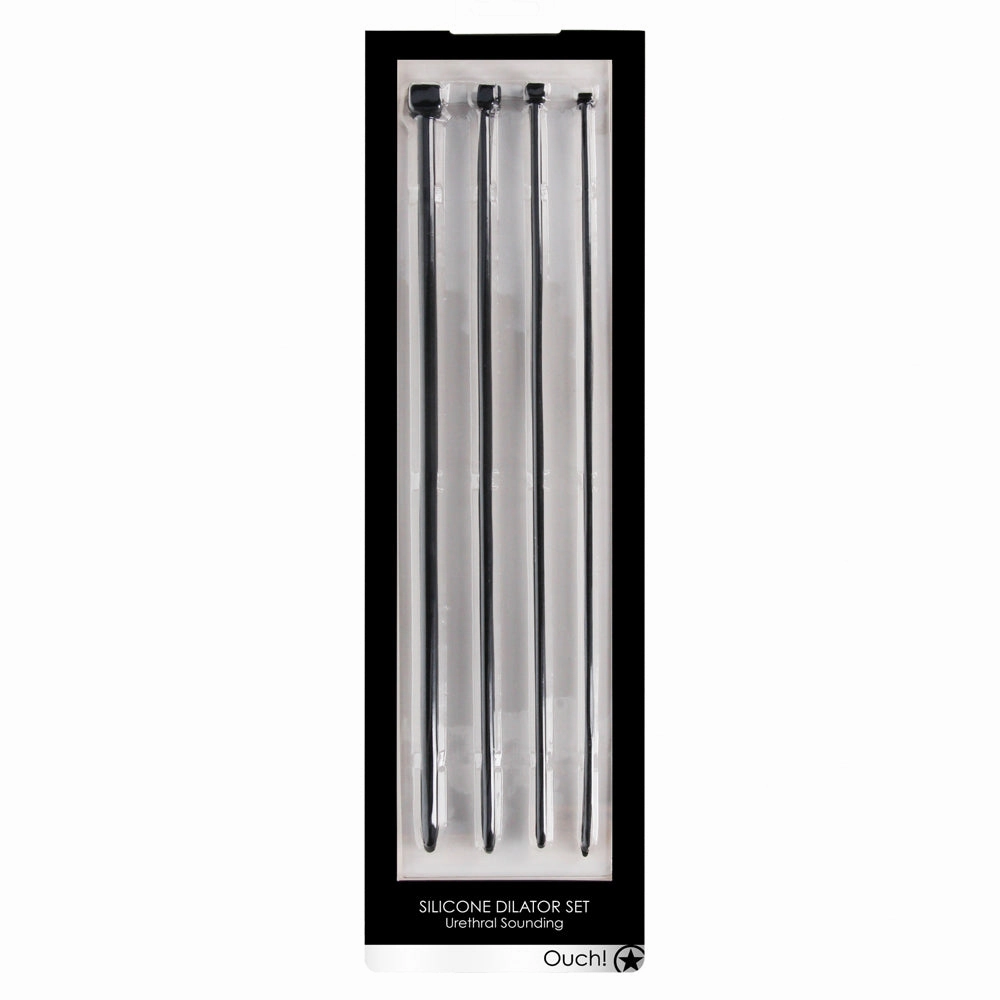 Ouch! Urethral Sounding Silicone Dilator Set