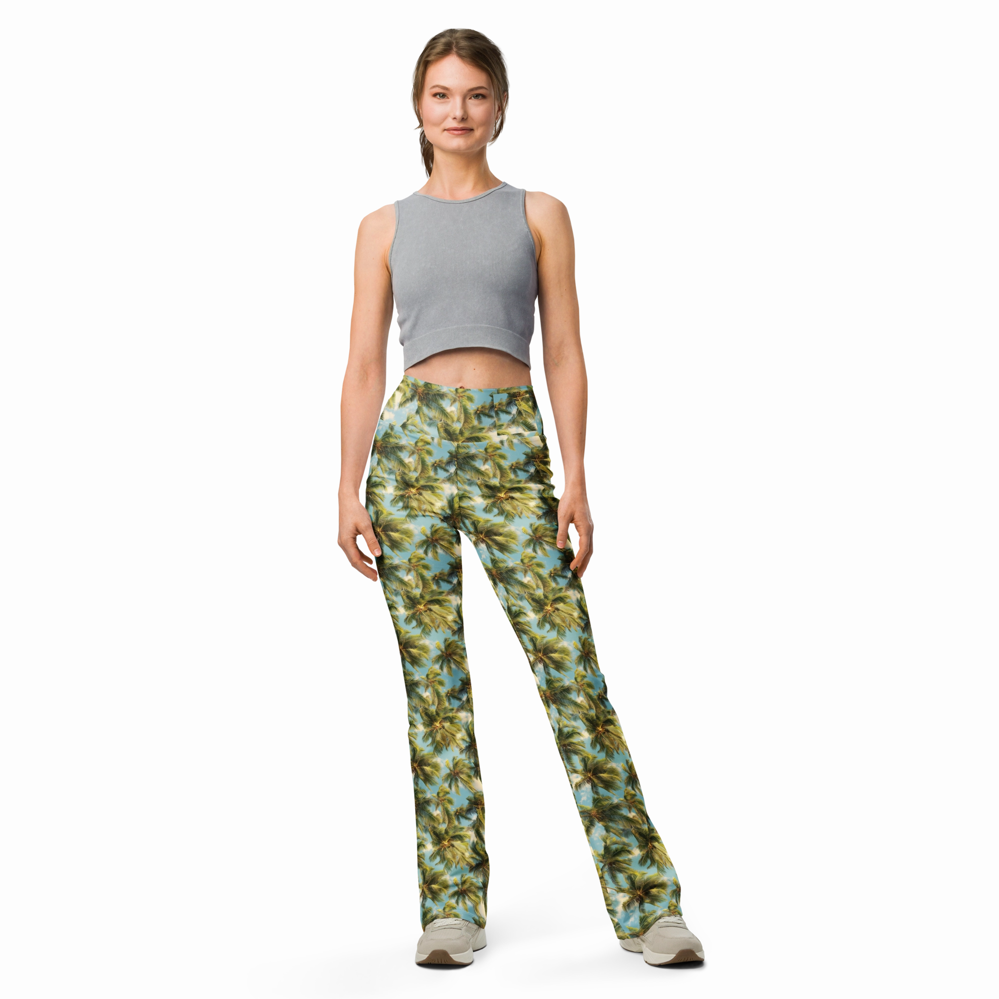 Palm Paradise Flare Leggings