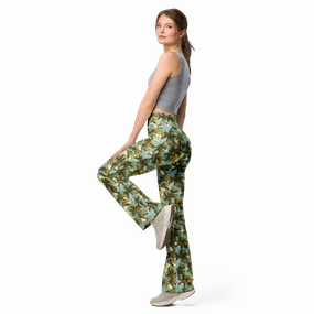 Palm Paradise Flare Leggings
