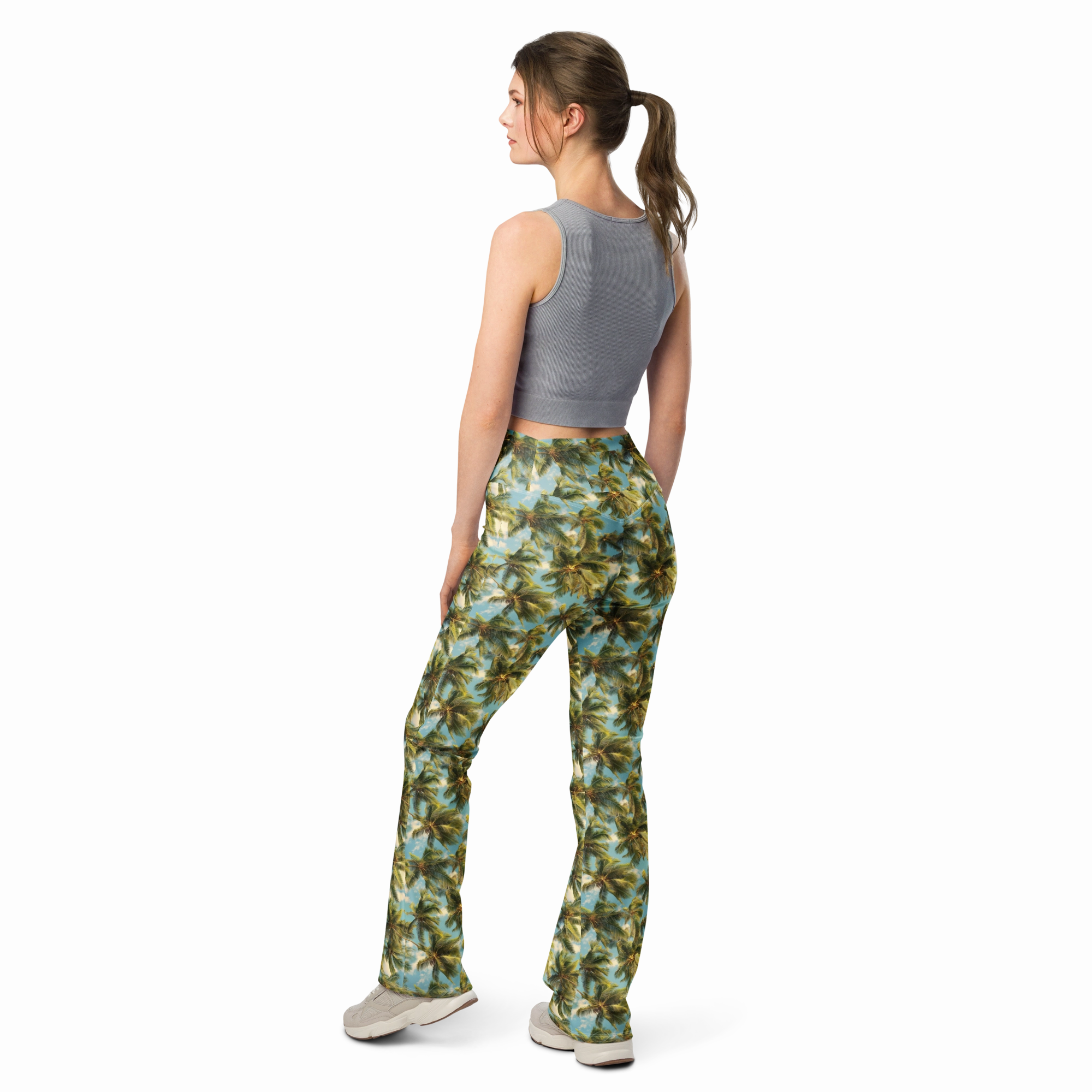 Palm Paradise Flare Leggings