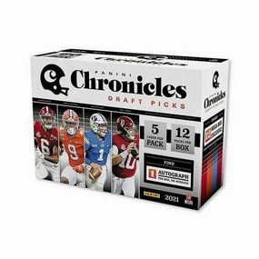 Panini Chronicles Draft Picks Football Mega Box (Orange Parallels)