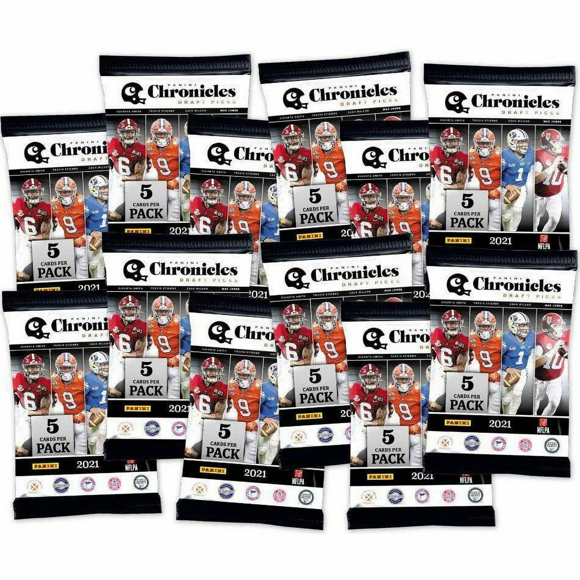 Panini Chronicles Draft Picks Football Mega Box (Orange Parallels)