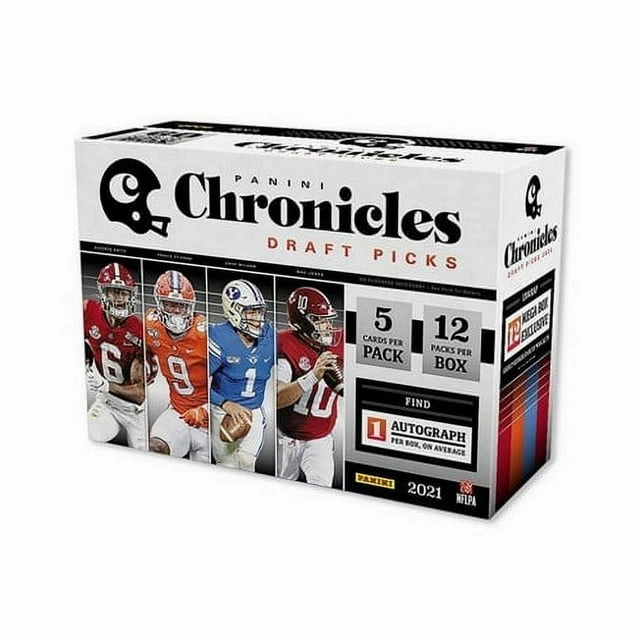 Panini Chronicles Draft Picks Football Mega Box (Orange Parallels)