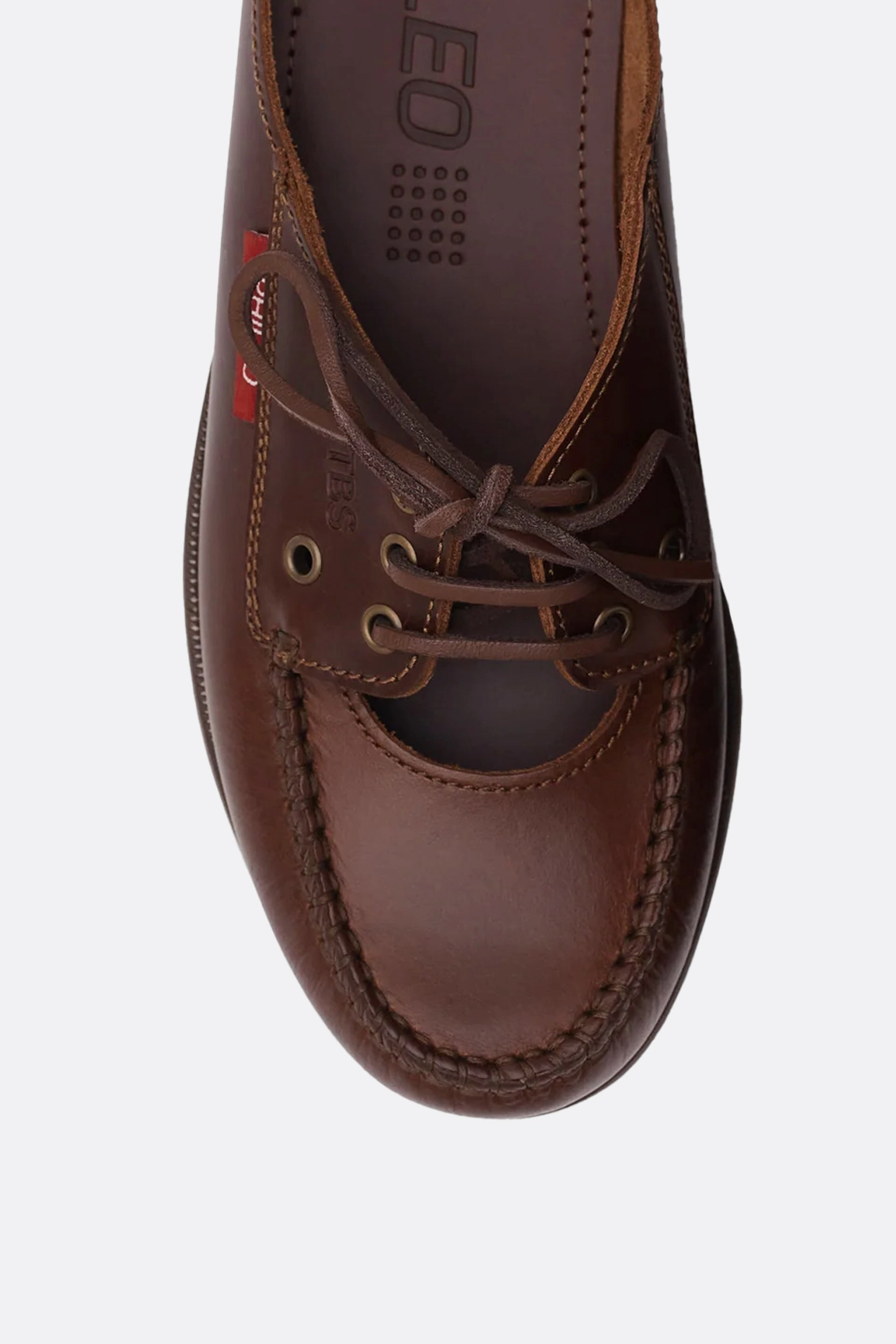 Phileo x TBS flat mules in smooth leather