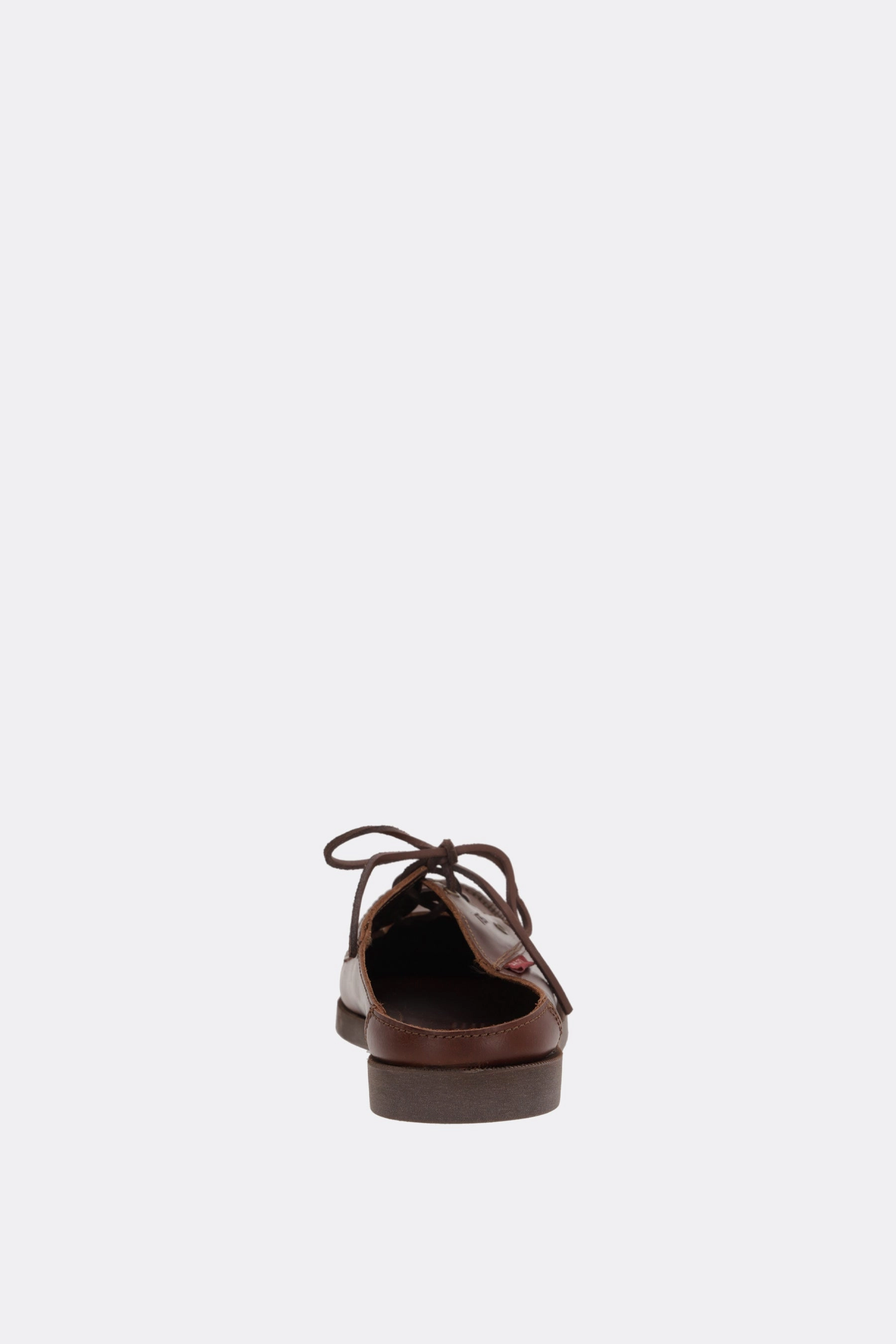 Phileo x TBS flat mules in smooth leather