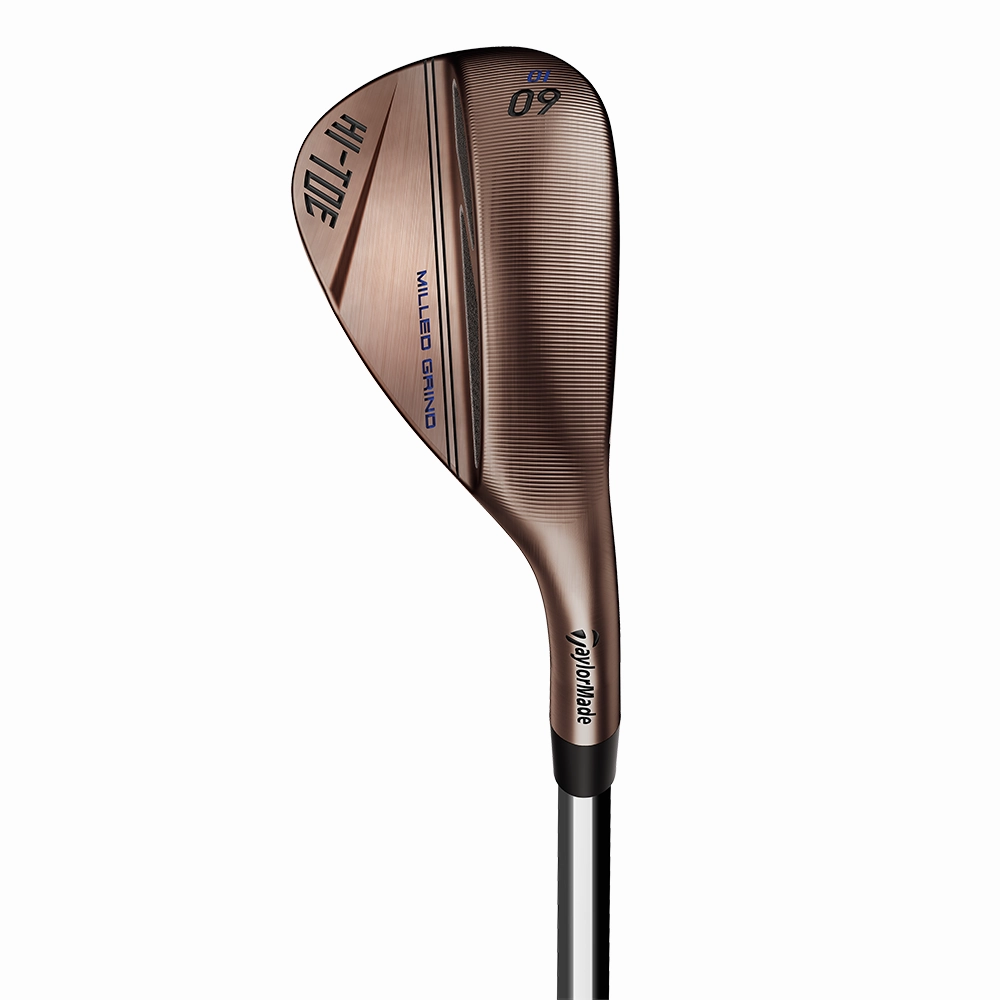 Pre-Owned Taylormade Hi-Toe Brushed Copper Wedge W/ KBS Hit Rev 2.0 115