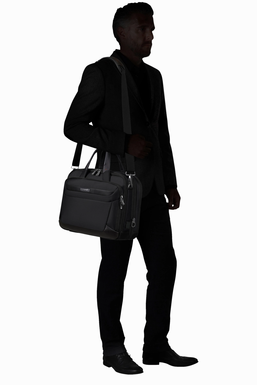 PRO-DLX 6 Briefcase 15.6" -  Black