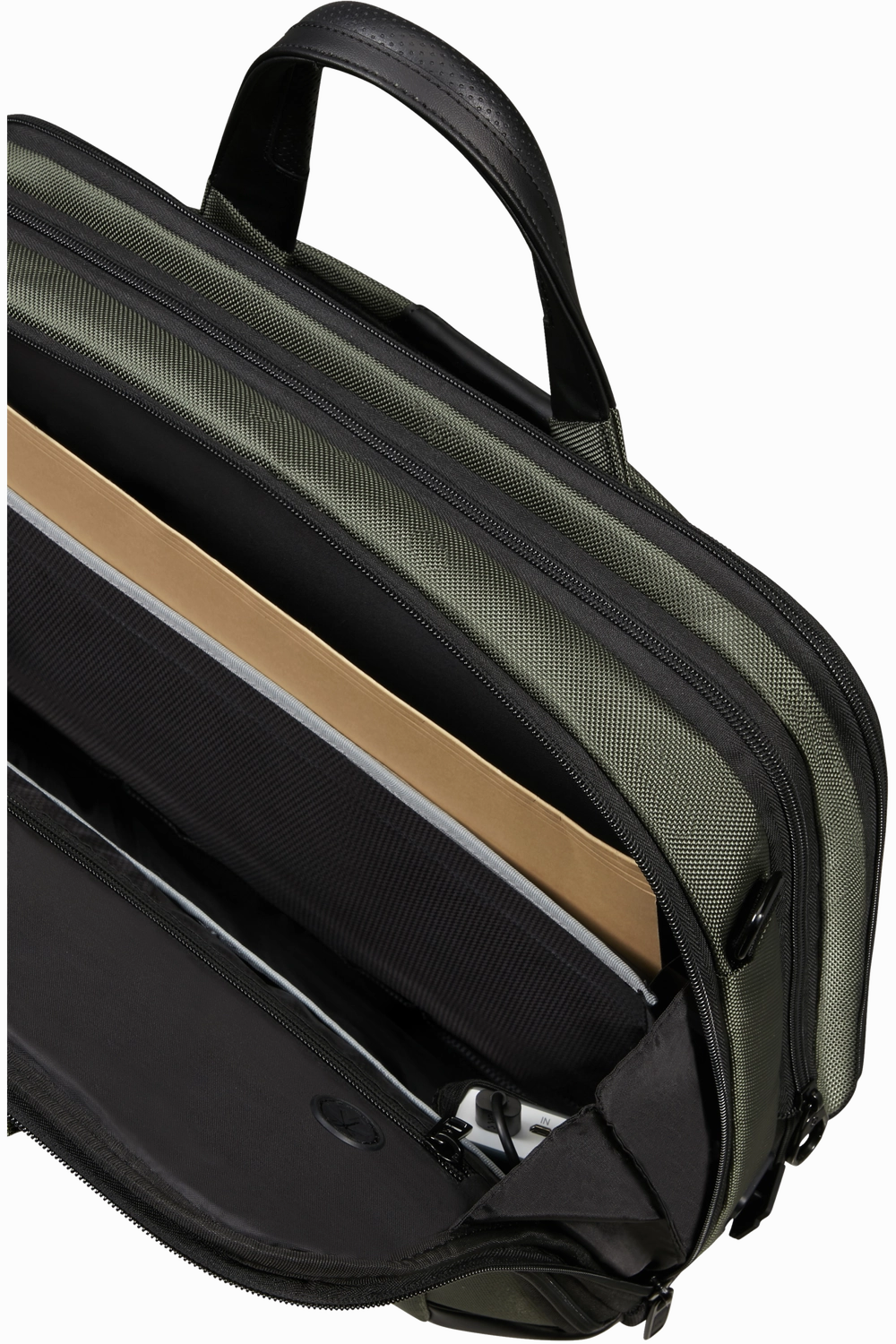 PRO-DLX 6 Briefcase 15.6" -  Green