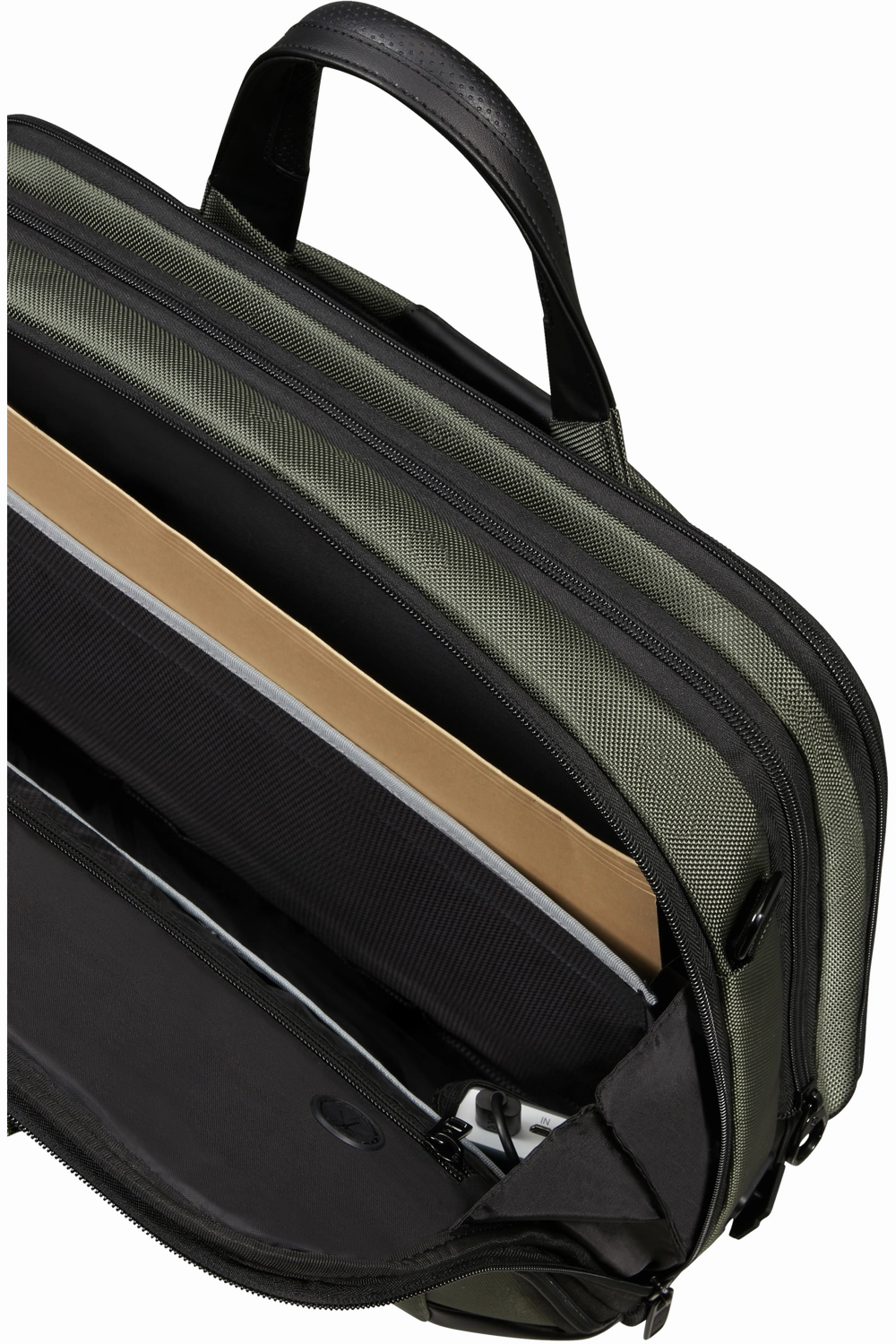 PRO-DLX 6 Briefcase 15.6" -  Green