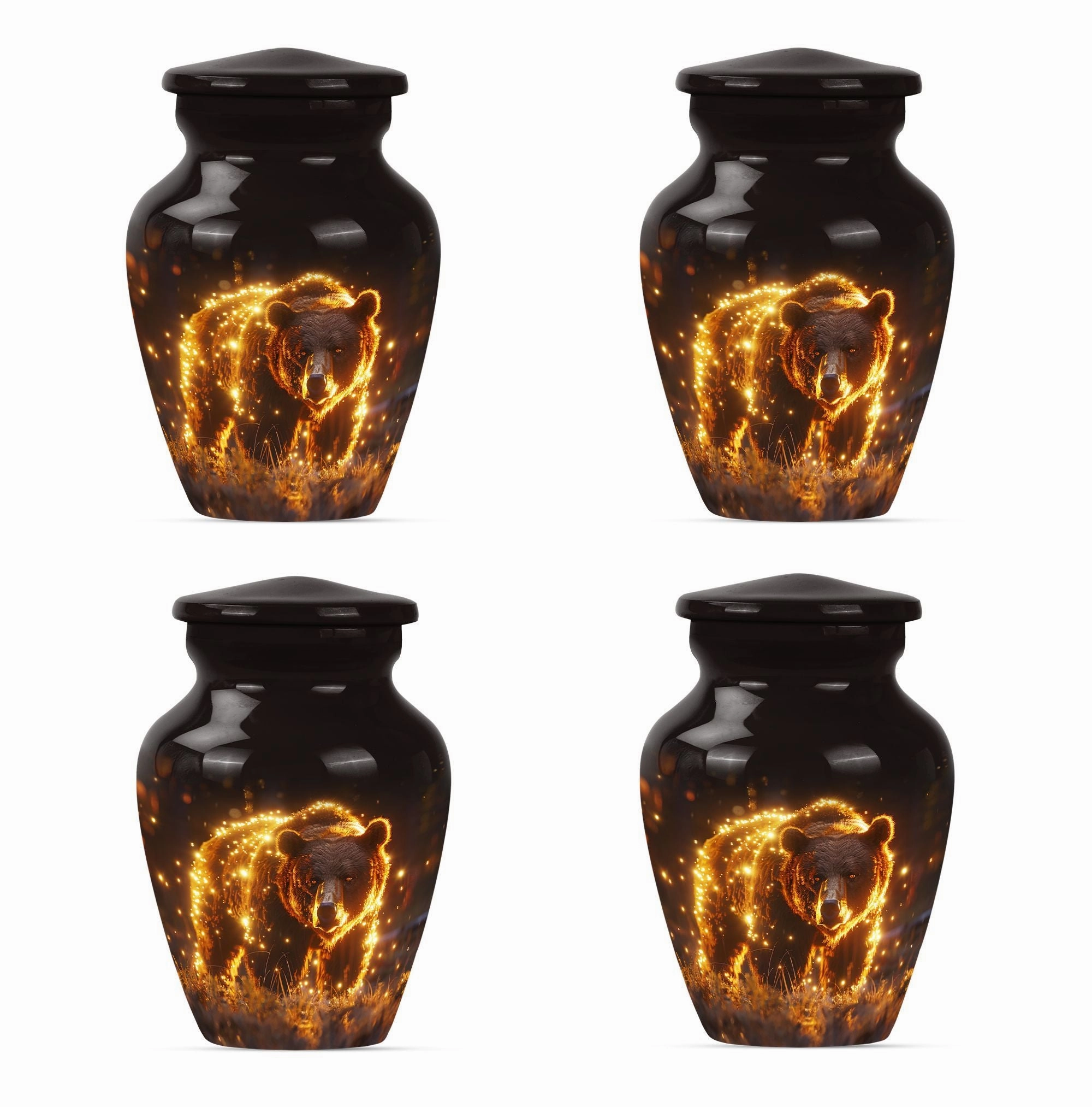 Remembrance Bear Urn - Keepsake Cremation Urn For Sharing Ashes