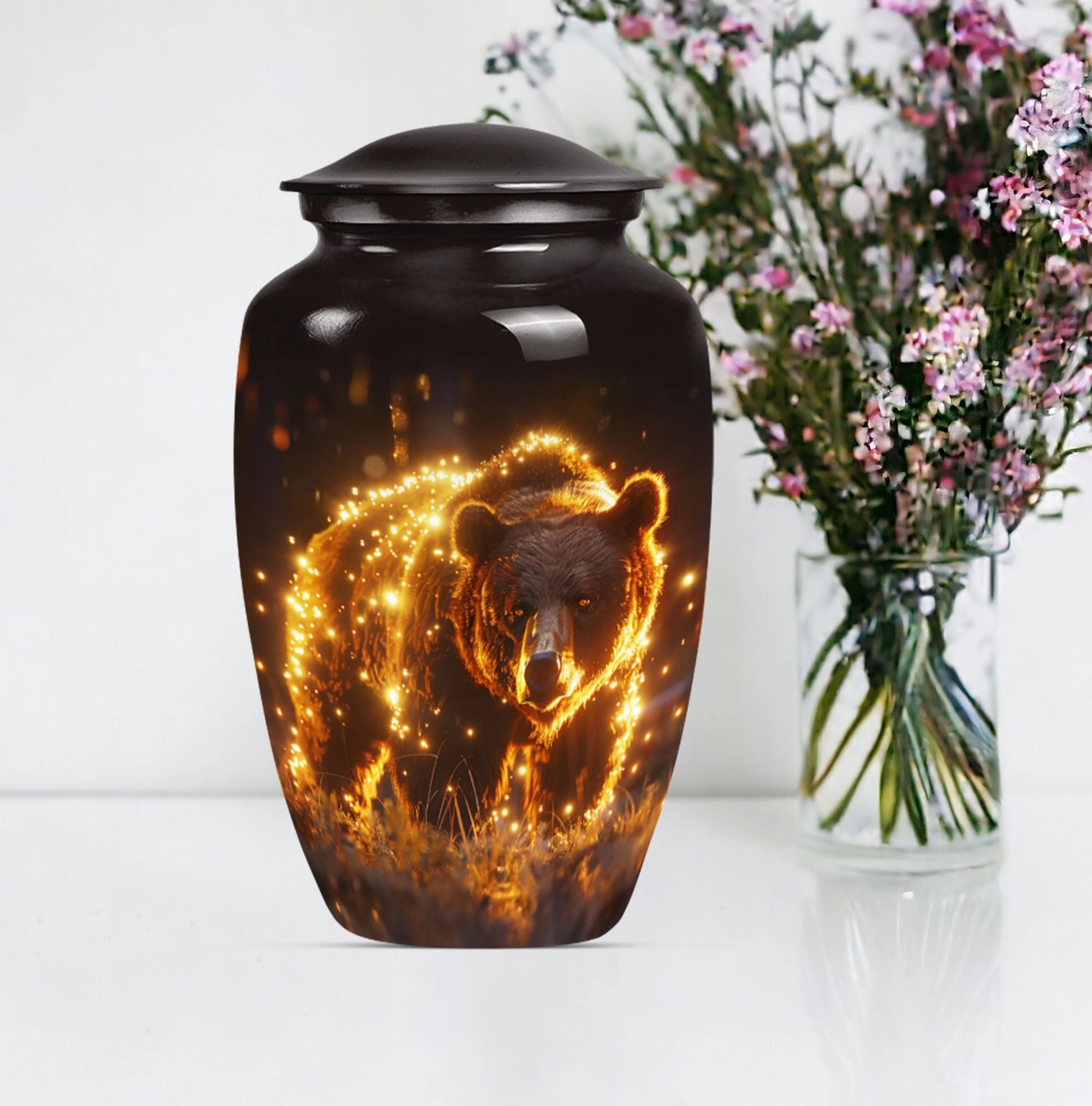 Remembrance Bear Urn - Keepsake Cremation Urn For Sharing Ashes