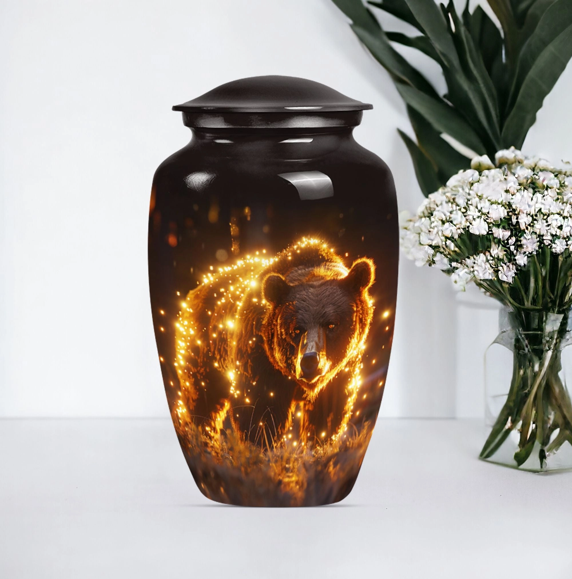 Remembrance Bear Urn - Keepsake Cremation Urn For Sharing Ashes