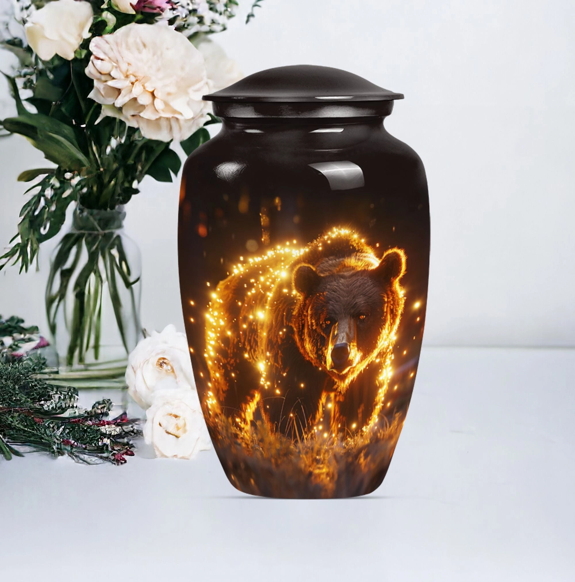 Remembrance Bear Urn - Keepsake Cremation Urn For Sharing Ashes