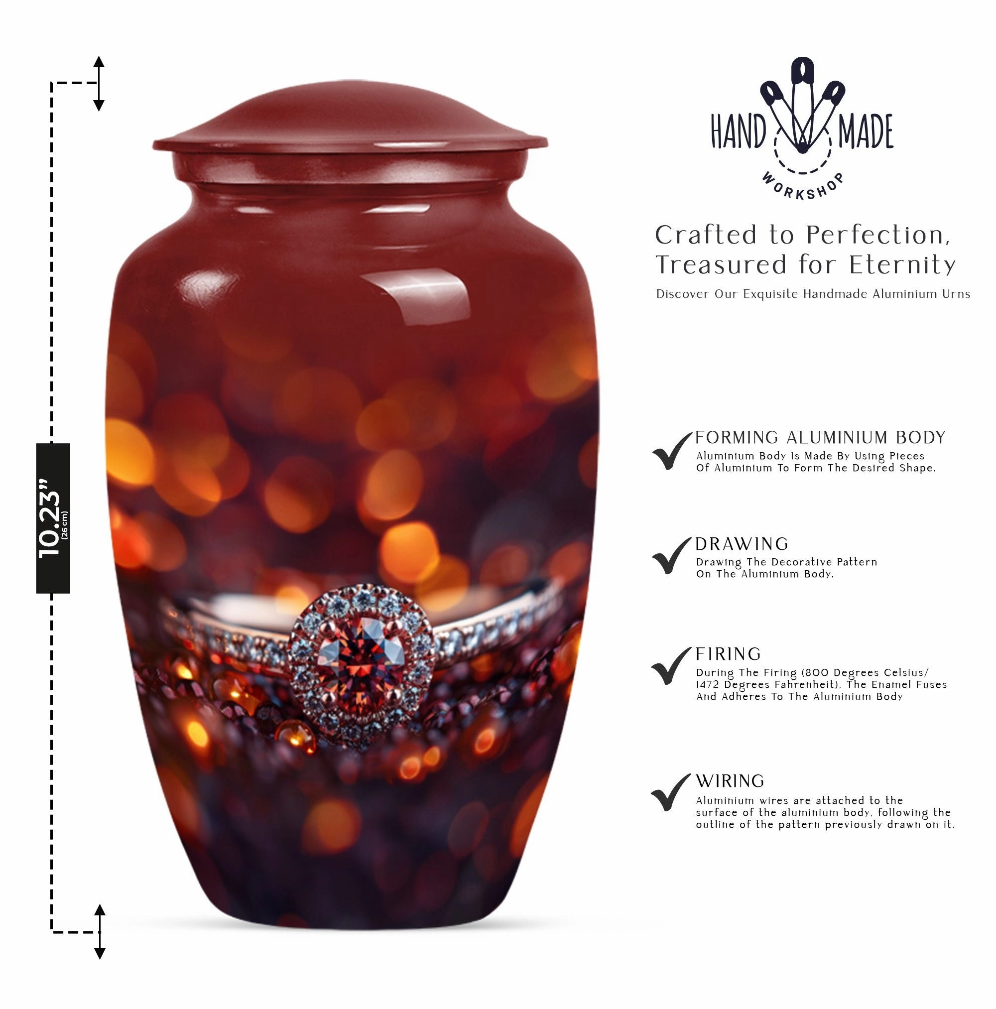 Ring Urn: A Timeless Mourning Keepsake Urn for Cherished Memories