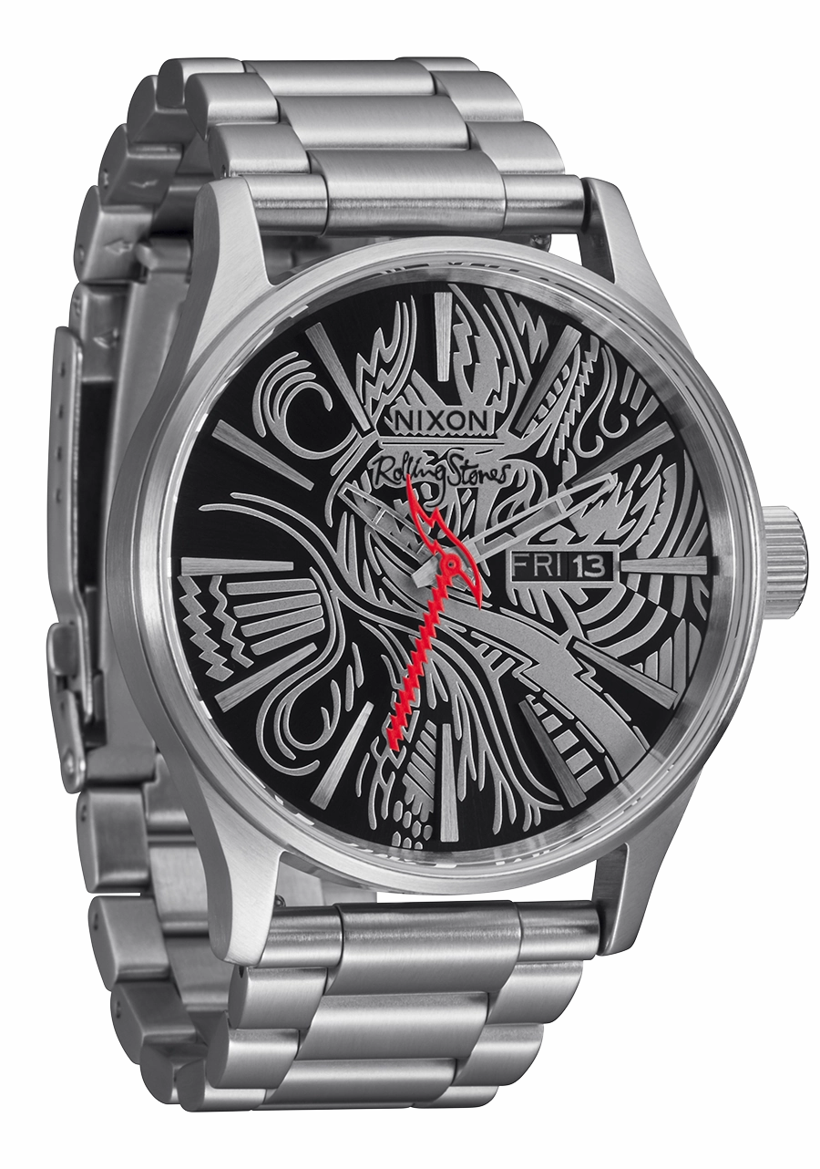 Rolling Stones Sentry Stainless Steel - Silver / Black