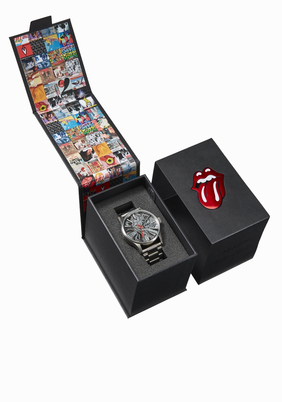 Rolling Stones Sentry Stainless Steel - Silver / Black