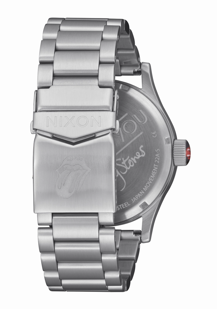 Rolling Stones Sentry Stainless Steel - Silver / Black