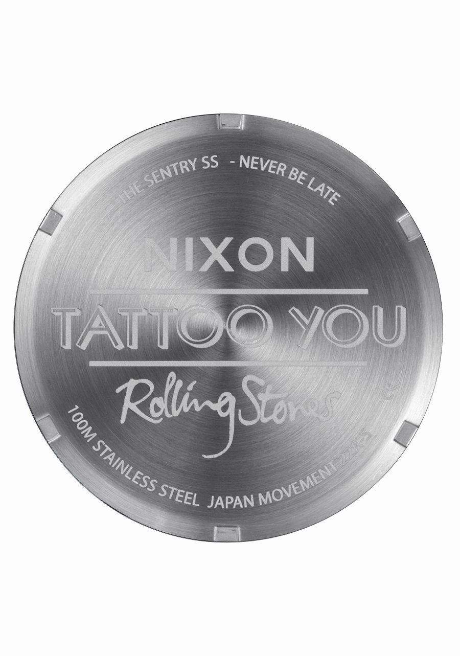 Rolling Stones Sentry Stainless Steel - Silver / Black