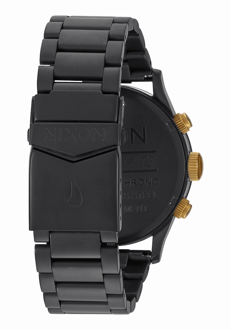 Sentry Chrono - Matte Black / Gold