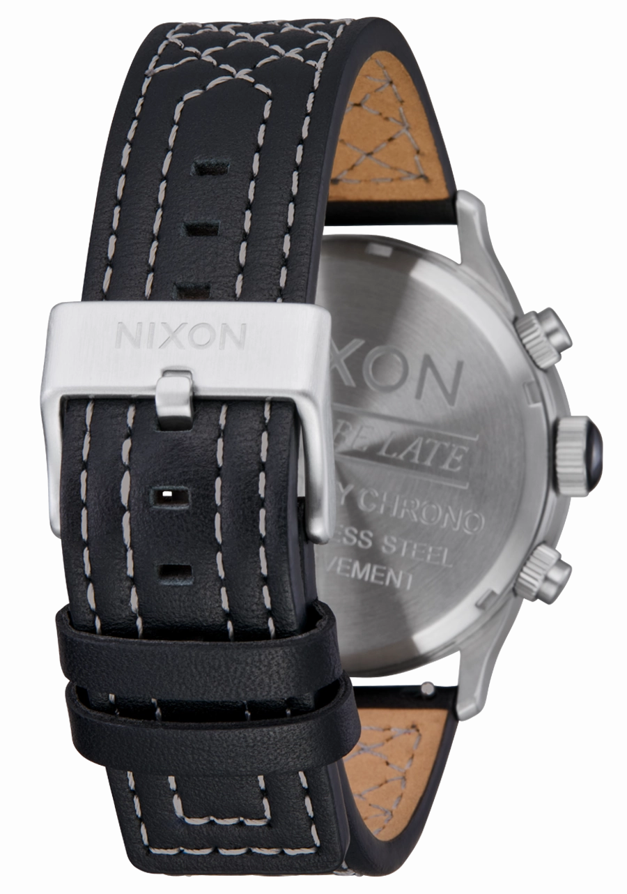 Sentry Chrono Leather - Chrome / Cloud Sunray / Black