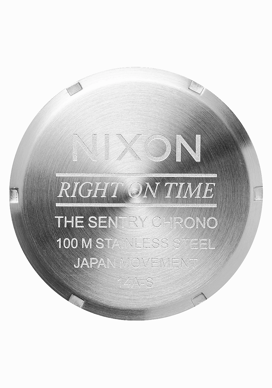 Sentry Chrono Leather - Chrome / Cloud Sunray / Black