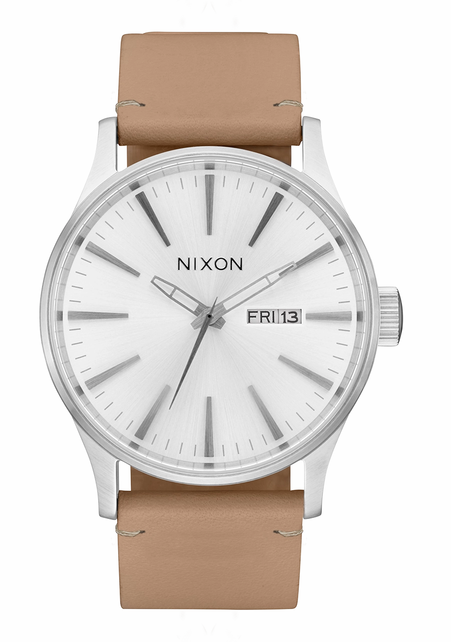 Sentry Leather - All Silver / Tan