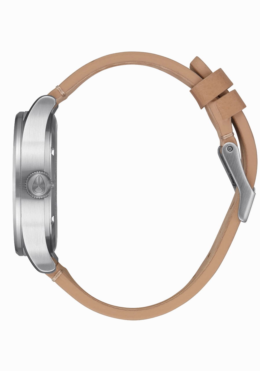 Sentry Leather - All Silver / Tan