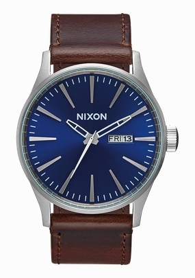 Sentry Leather - Blue / Brown