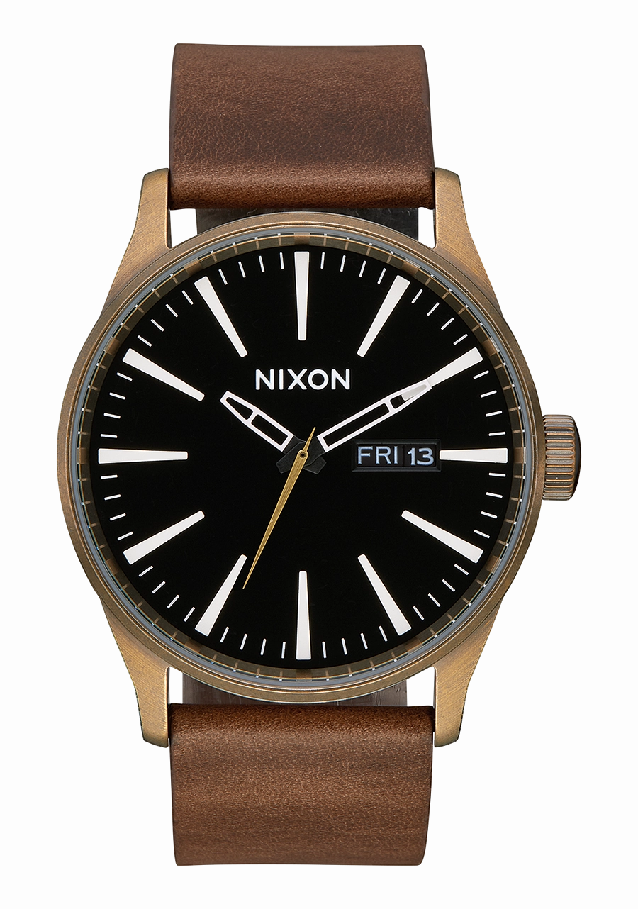 Sentry Leather - Brass / Black / Brown