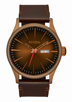 Sentry Leather - Bronze / Black