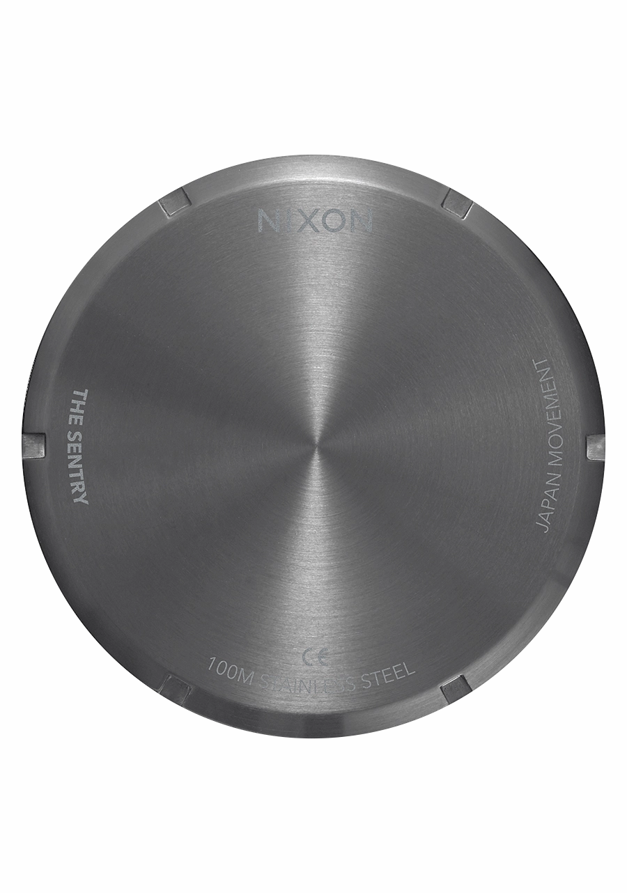 Sentry Leather - Gunmetal / Black