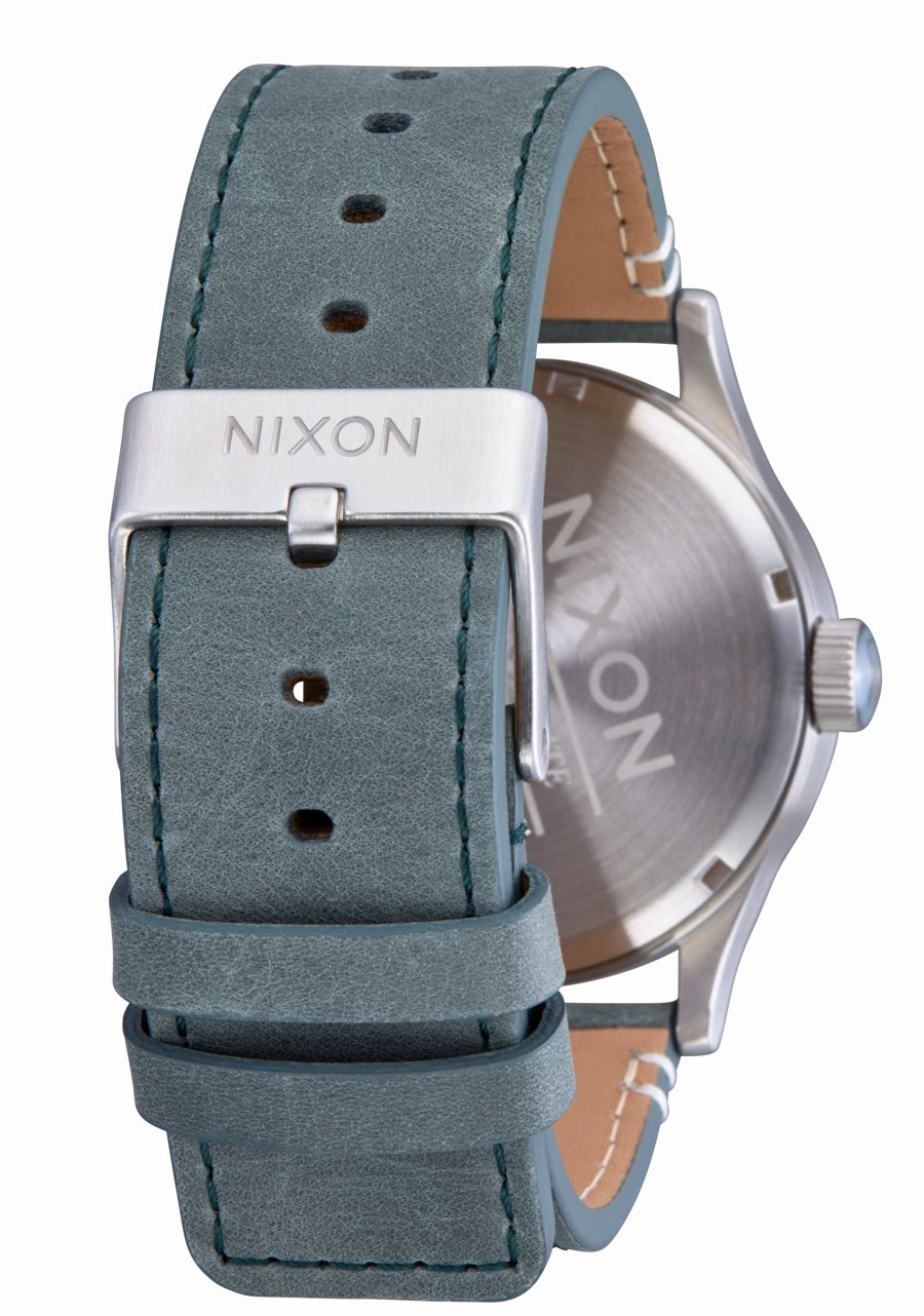 Sentry Leather - Silver /Dusty Blue / Dk Forest