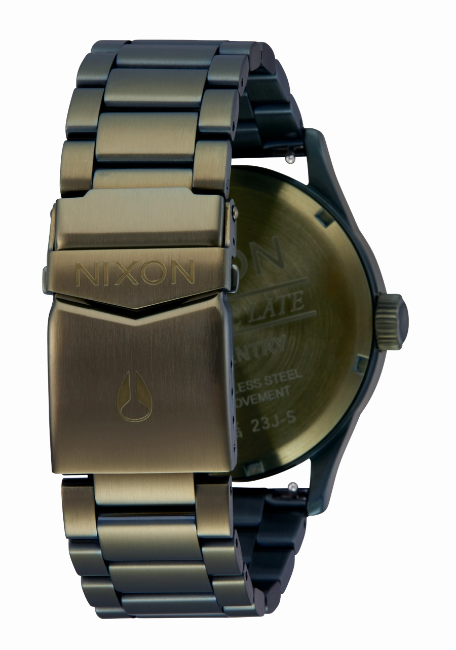 Sentry Stainless Steel - Dark Olive / Black