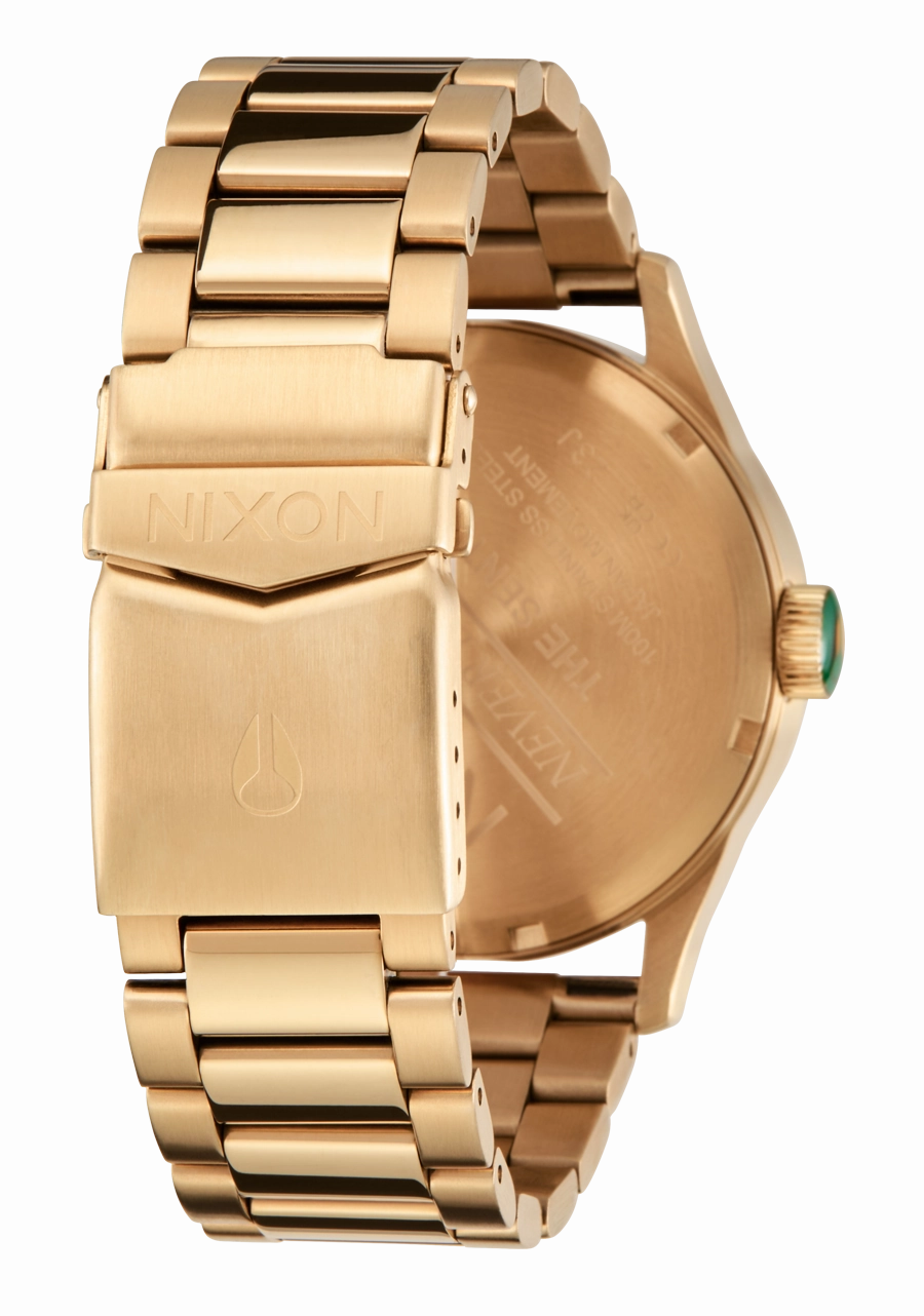 Sentry Stainless Steel - Gold / Green Sunray