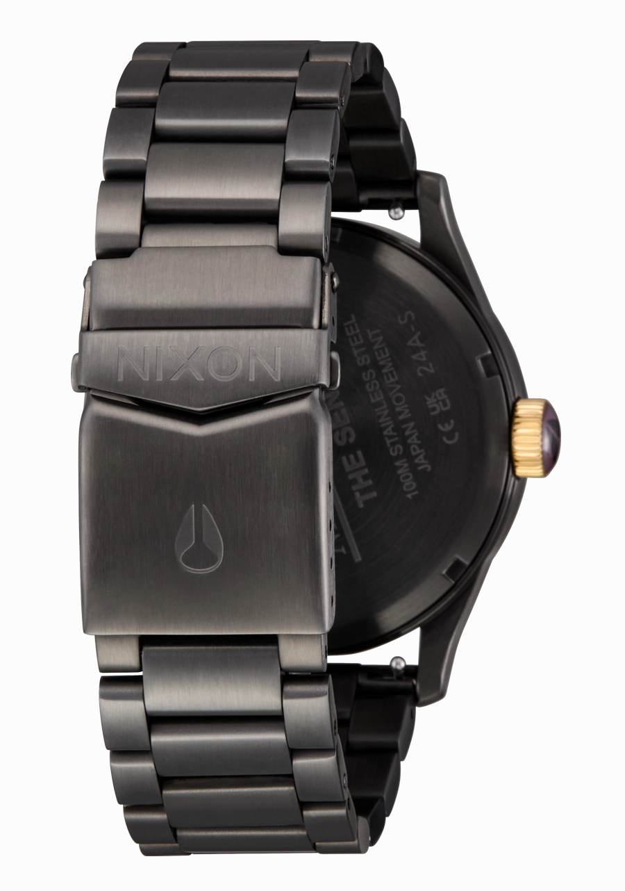 Sentry Stainless Steel - Gunmetal / Blackberry / Gold