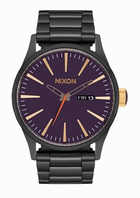 Sentry Stainless Steel - Gunmetal / Blackberry / Gold