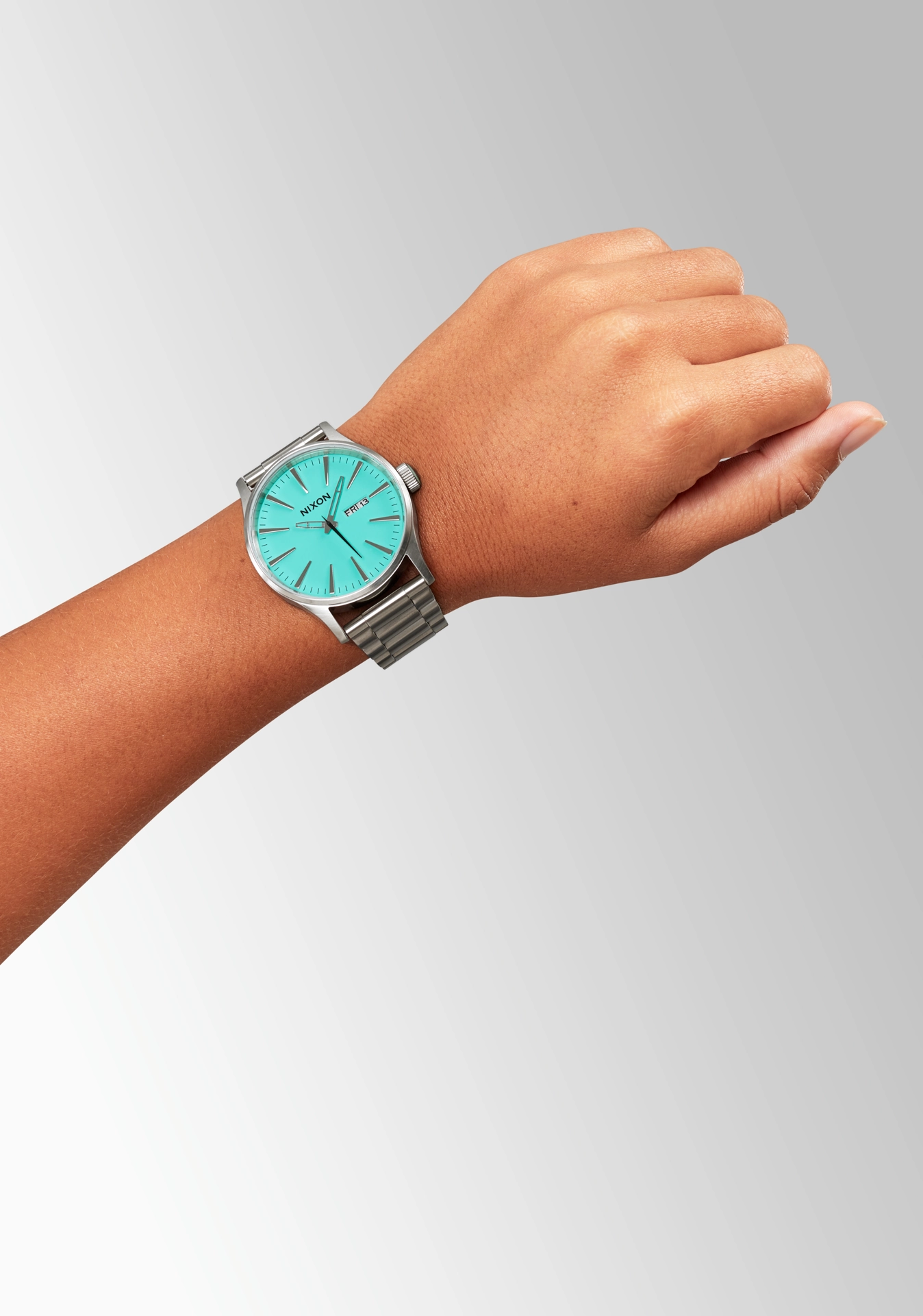 Sentry Stainless Steel - Silver / Turquoise
