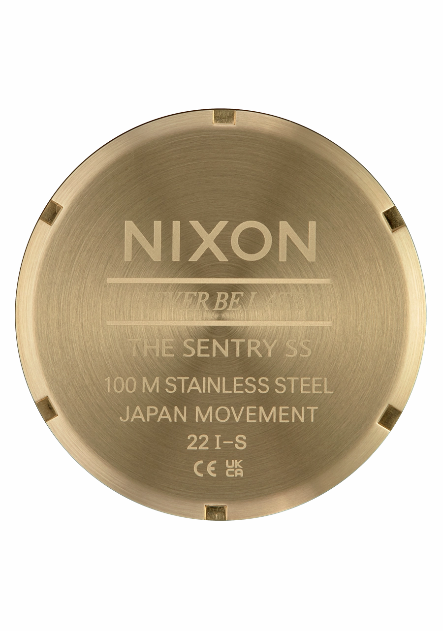 Sentry Stainless Steel - Yellow Gold / Black