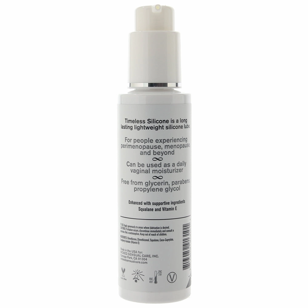 Simply Timeless for Menopause Silicone Lube 4oz/120ml