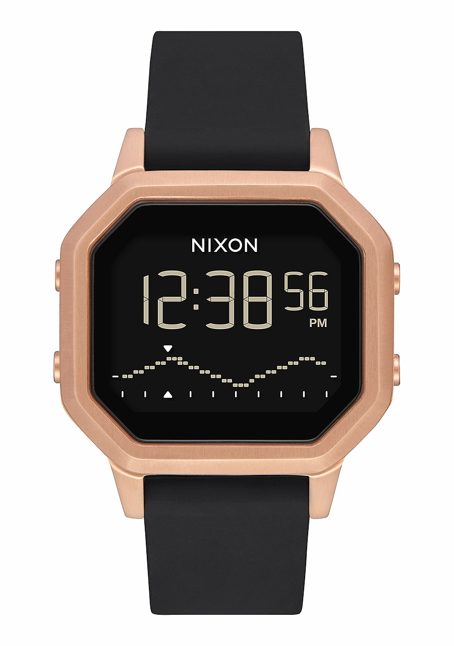 Siren Stainless Steel - Rose Gold / Black